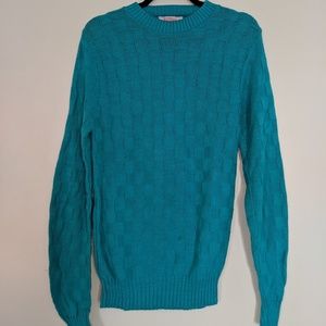 Vintage Turquoise Sweater